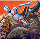 Illustration for article titled Insane Kaiju Art Full Of Psychedelic Guts
